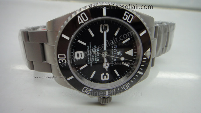 Rolex Submariner Watch Titanium Blaken Black Ceramic